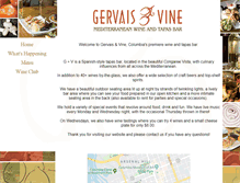 Tablet Screenshot of gervine.com